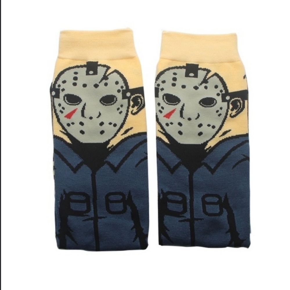 Jason Voorhees Friday the 13th Character Socks - Picture 3 of 5